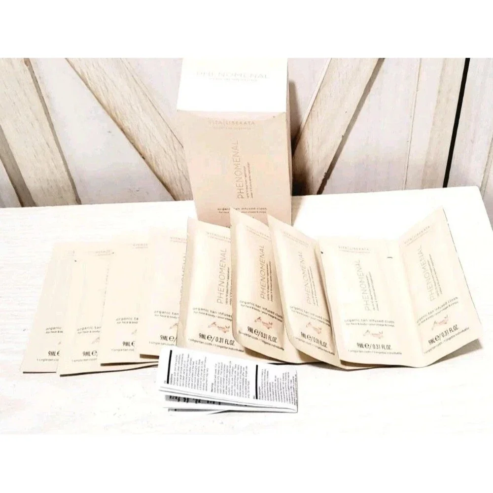 16 x Vita Liberata Phenomenal Organic Tan Infused Cloth Packs Self-Tanning